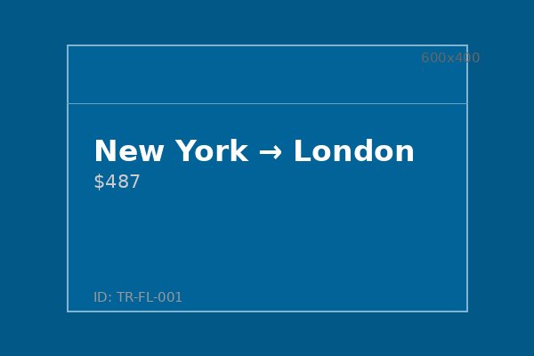 New York → London