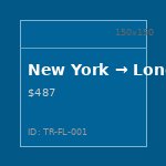 New York → London