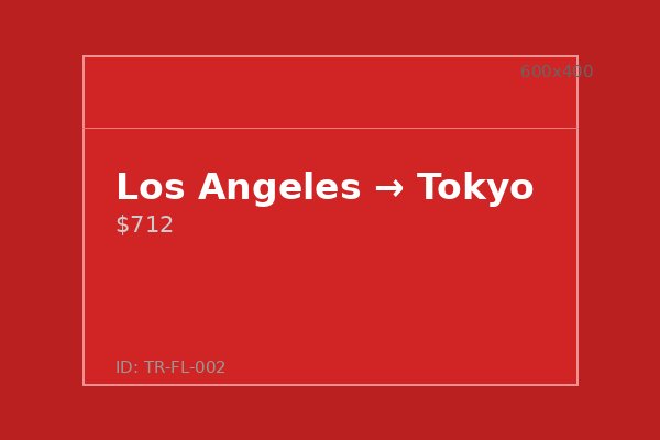 Los Angeles → Tokyo