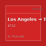 Los Angeles → Tokyo