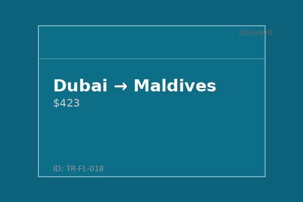 Dubai → Maldives