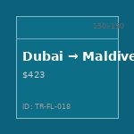 Dubai → Maldives