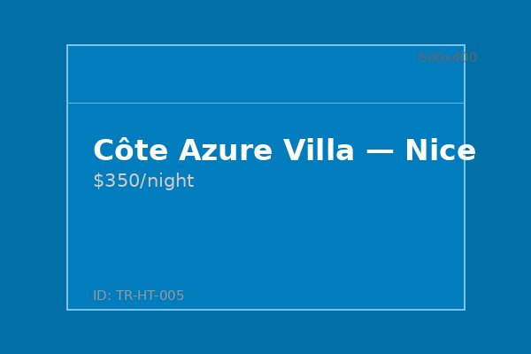 Côte Azure Villa — Nice
