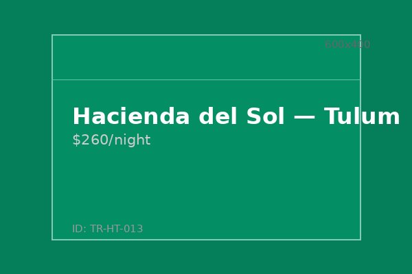 Hacienda del Sol — Tulum