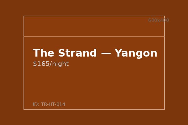 The Strand — Yangon
